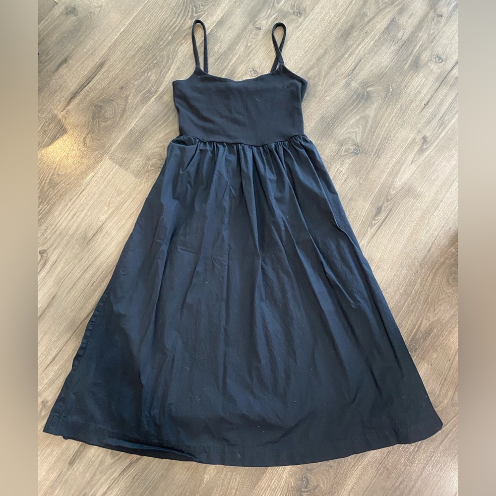 Old Navy Womens Mixed Media Midi dress Size Medium